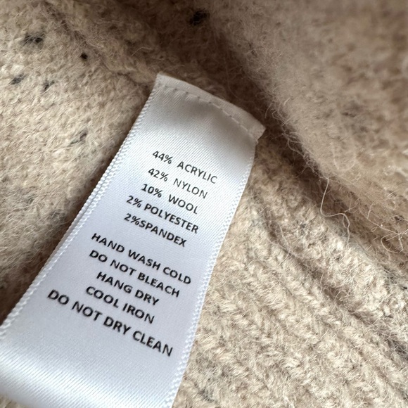 CJLA HATTIE Cream Speckled Cardigan Sweater - Picture 3 of 3